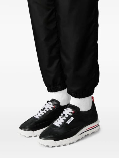 Thom Browne Lace-Up Leather Sneakers