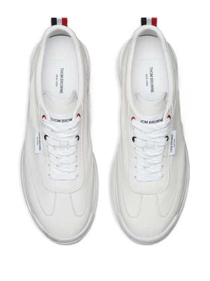 Thom Browne Lace-Up Leather Sneakers