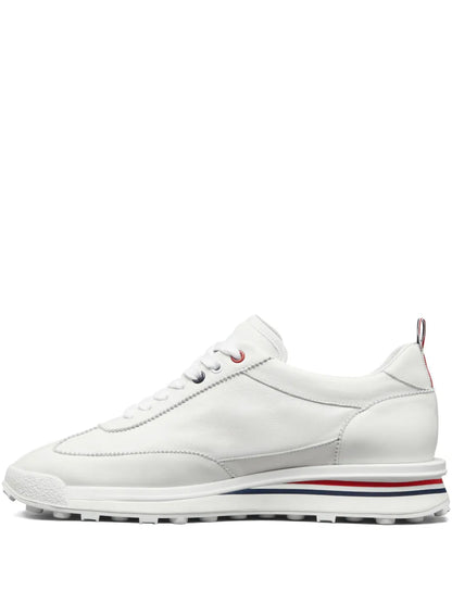 Thom Browne Lace-Up Leather Sneakers