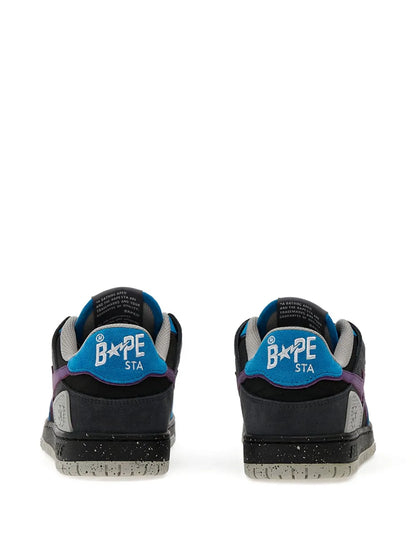 A Bathing Ape?Star-Appliqu?Sneakers