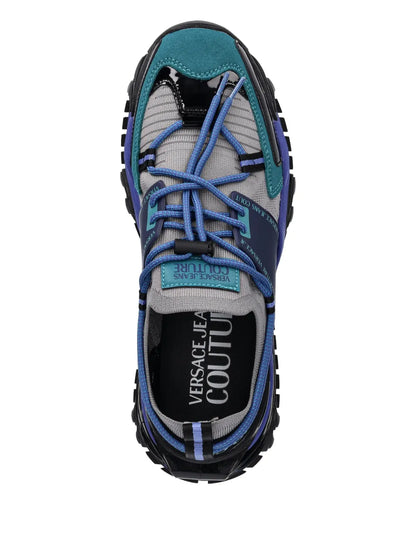 Versace Jeans Couture Lace-Up Panelled Sneakers