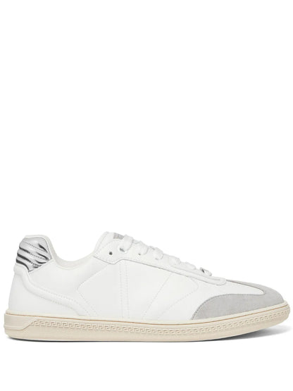 Versace Greca-Motif Panelled Sneakers