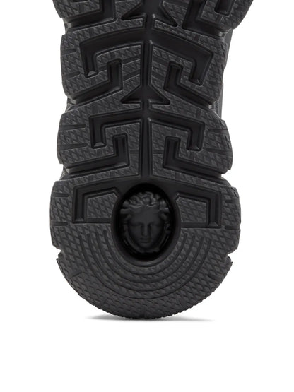 Versace Logo Lace-Up Sneakers