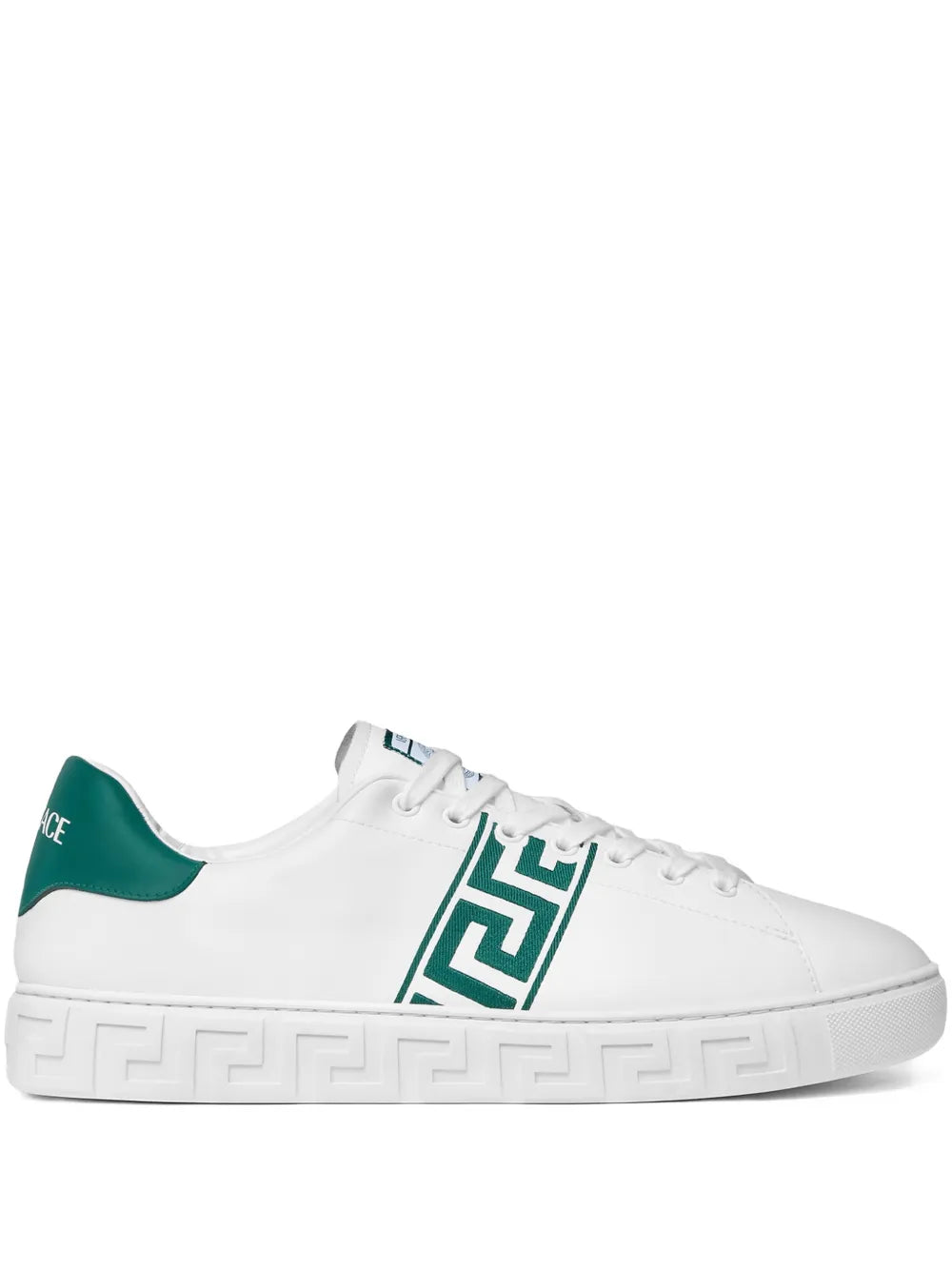 Versace Greek Lace-Up Sneakers