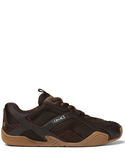Versace Galaxia Leather Sneakers