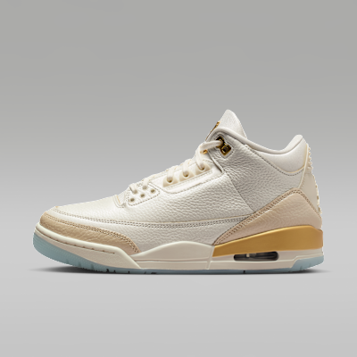 Air Jordan 3 Retro Sail and Pale Ivory