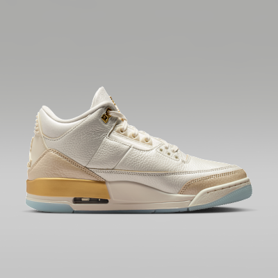 Air Jordan 3 Retro Sail and Pale Ivory