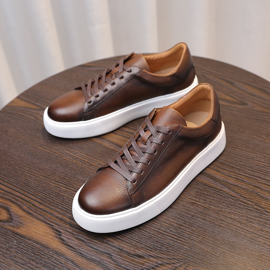 Top Layer Cowhide Men&